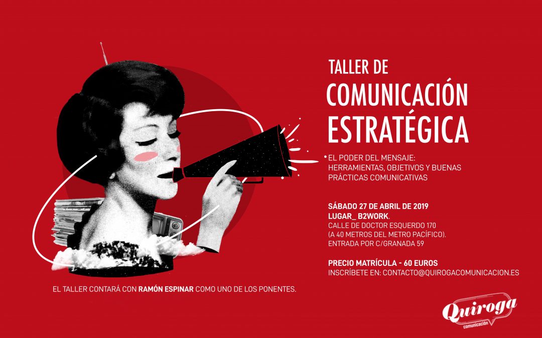 Taller de comunicación estratégica: 27 de abril