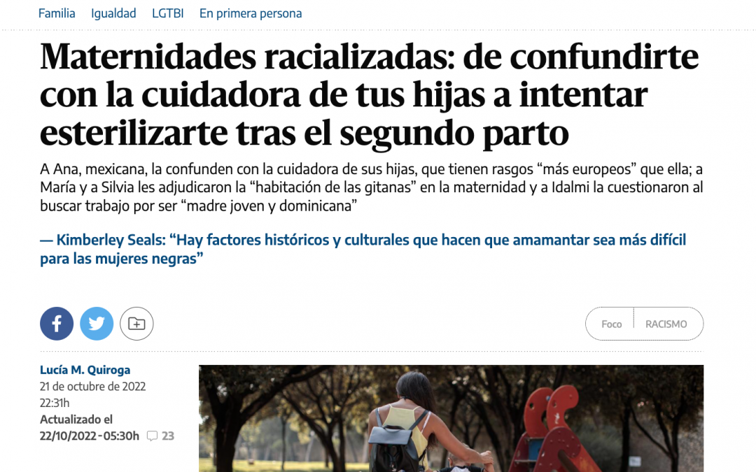 Maternidades racializadas: de confundirte con la cuidadora de tus hijas a intentar esterilizarte tras el segundo parto